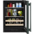 KitchenAid KUBR524SJP 24" Beverage Center with Glass Door and Wood Front Racks - Right Hinge - Juniper