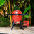 Kamado Joe KJ15041021 Big Red III with Cart - Red
