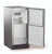 Scotsman DRCP033A1SS 15" Legacy Gourmet Cuber Clear Ice Maker with Drain Pump - Custom Panel