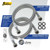 Washer Hoses Set of 2 Braided Stainless Steel Burst-Proof 6 Ft - WM72SS2PK