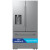 Samsung RF70H25HERAA 36" Bespoke AI 3-Door Counter Depth French Door Refrigerator 24 cu. ft. - Fingerprint Resistant Stainless