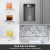 Samsung RF70H25HERAA 36" Bespoke AI 3-Door Counter Depth French Door Refrigerator 24 cu. ft. - Fingerprint Resistant Stainless