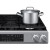 Samsung NSG90H60SRAA 30" Bespoke Smart Slide-In Gas Range 6.0 cu. ft. with Air Fry - Fingerprint Resistant Stainless Steel