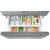 Samsung RF70H30GERAA 36" Bespoke AI 3-Door French Door Refrigerator 29 cu. ft. - Fingerprint Resistant Stainless