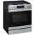Samsung NSG80H60SRAA 30" Bespoke Smart Slide-In Gas Range 6.0 cu. ft. with Air Fry - Fingerprint Resistant Stainless Steel