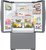 Samsung RF27CG5B30SRAA 36" Bespoke AI Counter Depth 3-Door French Door Refrigerator 26 cu. ft. - Fingerprint Resistant Stainless