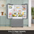 Samsung RF32CG5B30SRAA 36" Bespoke AI 3-Door French Door Refrigerator 32 cu. ft. - Fingerprint Resistant Stainless