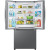Samsung RF25C5A01SRAA 33" Bespoke AI 3-Door French Door Refrigerator 25 cu. ft.  - Fingerprint Resistant Stainless