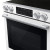 Samsung NSE90H63SWAA 30" Bespoke Smart Slide-In Electric Range 6.3 cu. ft. with No Preheat Air Fry - White Glass