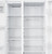 GE GSS28NGYWW 36" Side-by-Side Refrigerator with Extra Tall Dispenser and Ice Maker 27.9 cu. Ft. - White