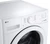 LG WM3420CW 27" Ultra Capacity Front Load Washer with ColdWash 4.5 cu. Ft. - White