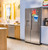 GE GZS24PYYFS 36" Counter Depth Side-by-Side Refrigerator with Extra Tall Dispenser 23.5 cu. Ft. - Stainless Steel