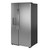 GE GZS24PYYFS 36" Counter Depth Side-by-Side Refrigerator with Extra Tall Dispenser 23.5 cu. Ft. - Stainless Steel