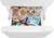 Frigidaire FRBE1925AW 30" Standard Depth Bottom Freezer Refrigerator 19 Cu. Ft.  - White