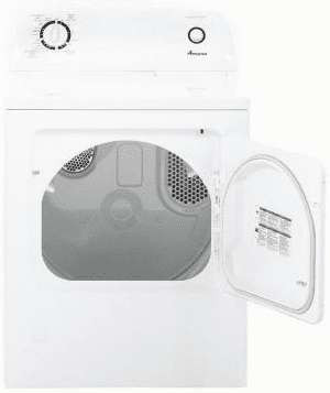 NGD4655EW Amana 29" 6.5 Cu. Ft. Gas Dryer with Automatic Dryness
