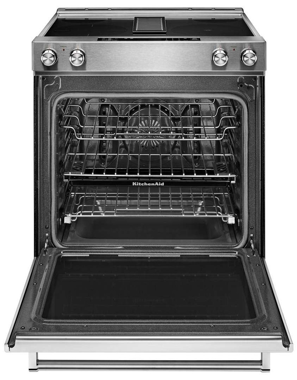 KSEG950ESS KitchenAid 30Inch 4Element Electric Downdraft SlideIn