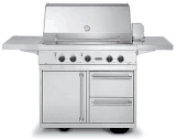 Viking VIRARH110 2 Piece Kitchen Appliances Package with Gas Range in  Stainless Steel