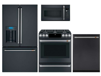 Package CAFEMD1 - Cafe Appliance Package - 4 Piece Appliance
