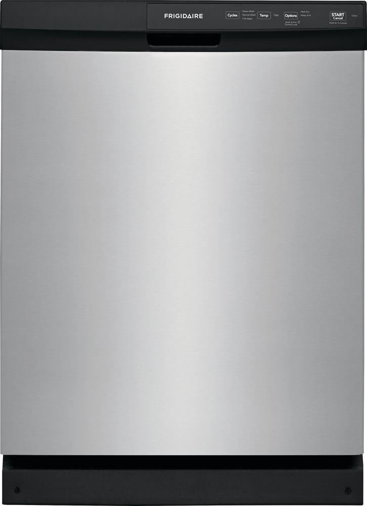 Frigidaire FFCD2413US 24" Dishwasher with Heated Drying System and Filtration System - 60 dBA - Stainless Steel