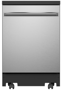 GE Dishwasher with Front Controls Stainless Steel