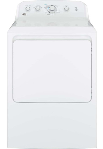 GE GTD42EASJWW 7.2 cu. ft. Capacity Aluminized Alloy Drum Electric
