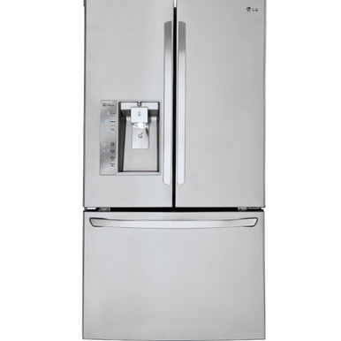 LFXS30726S LG 30 cu. ft. Super Capacity 3-Door French Door