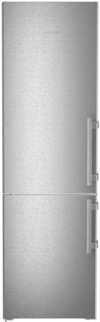 SC5781 Liebherr 24" 12.8 cu. ft. Bottom Mount Freezer Refrigerator with Ice Maker and DuoCooling - Left Hinge - Stainless Steel