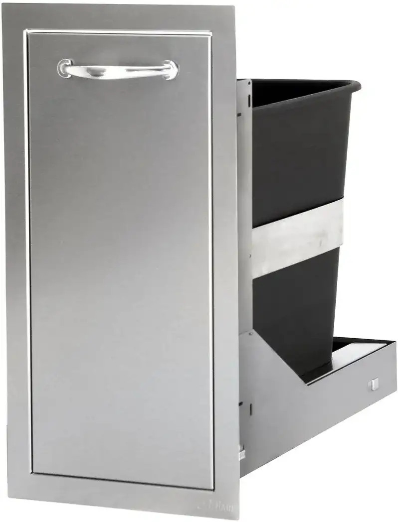 ARTPTC15SC 15" Artisan Trash Center Single Drawer - Stainless Steel