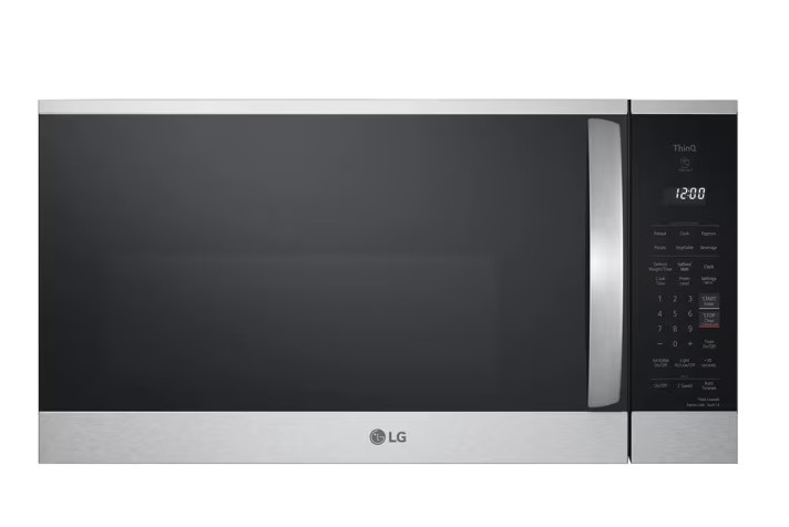 MVEM1825X LG 30" Smart Over-the-Range Microwave Oven 1.8 cu. ft. - 300 CFM - PrintProof Stainless Steel