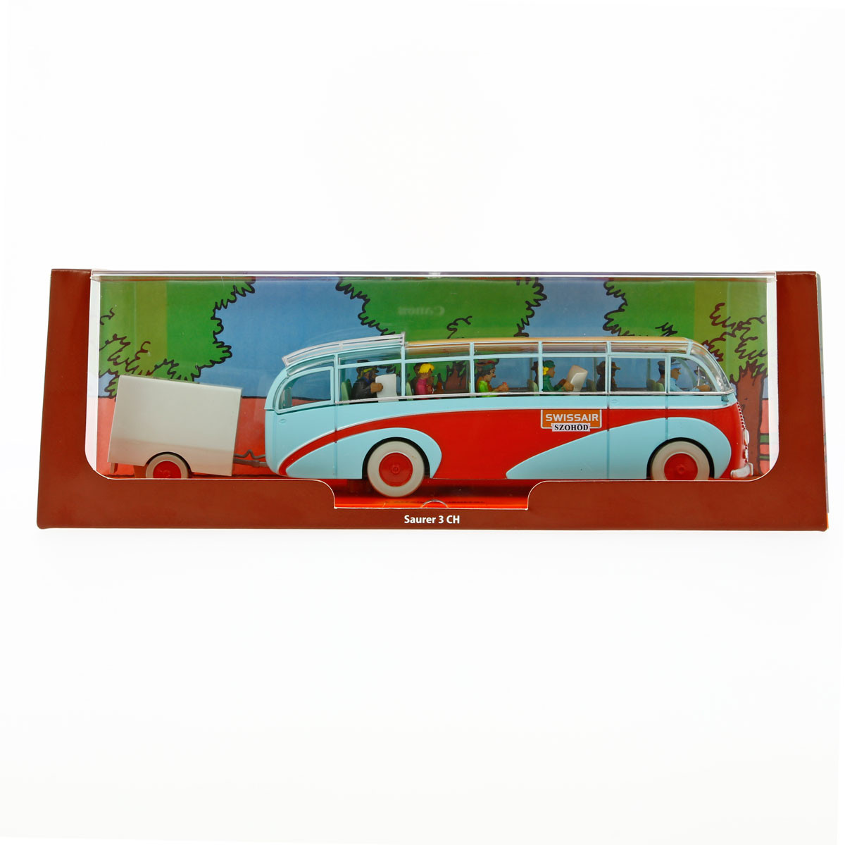 Tintin Swissair Bus / The Calculus Affair