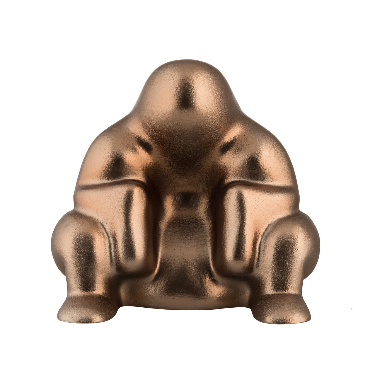 Dédé Doorstop-Sculpture PVD metal