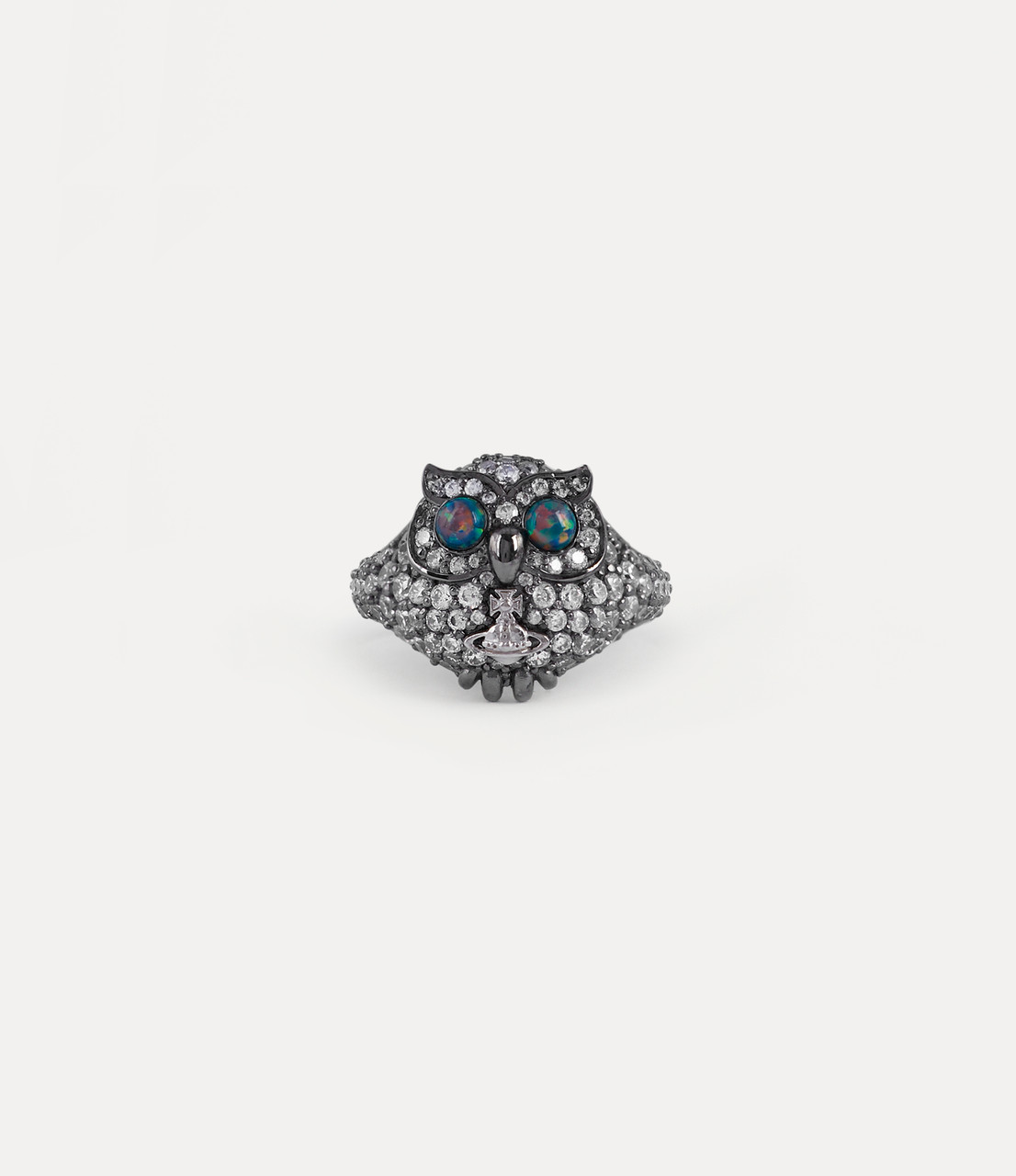 Vivienne Westwood Louisette Owl Ring / Sterling Silver
