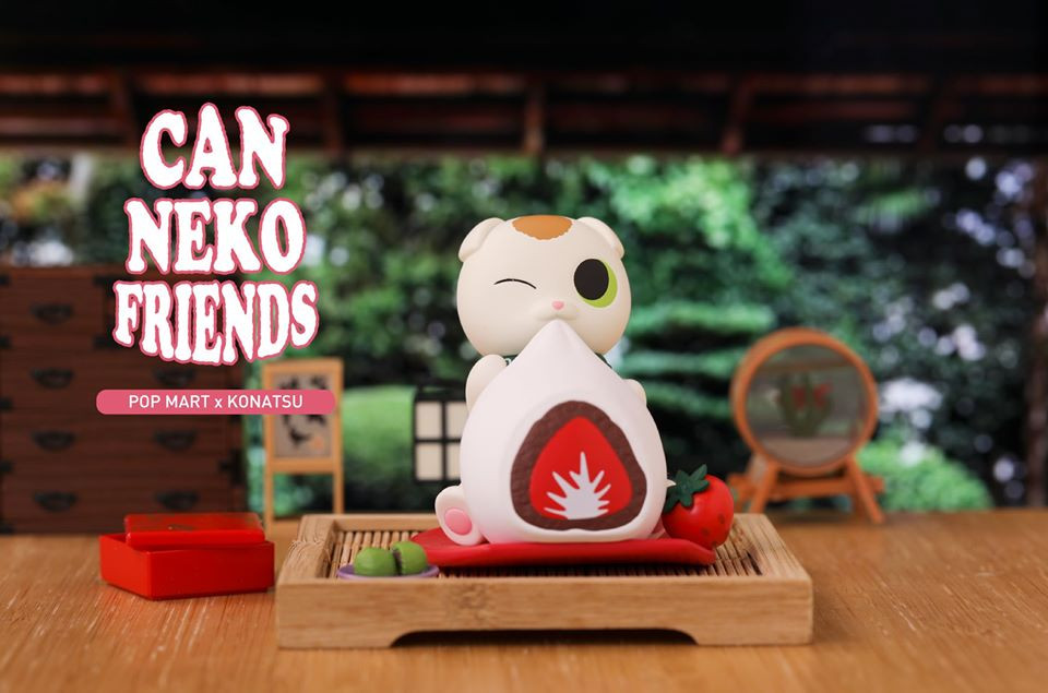 【neko】 和菓子道具 Can Neko Friends Sweet / Open Box - STUDIO BRILLANTINE | DESIGN SHOP