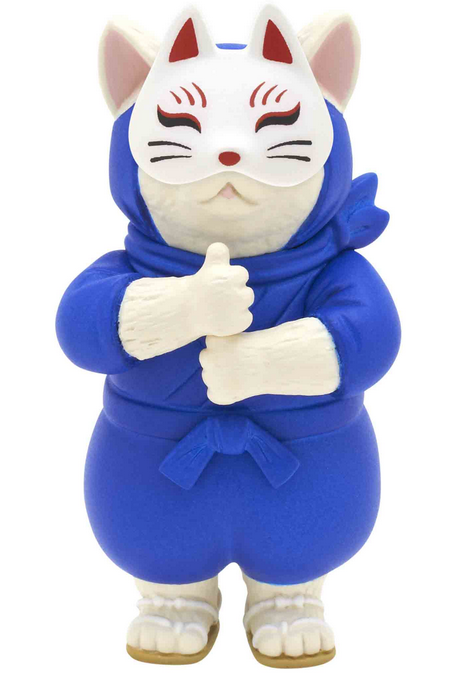 The Ninja Cat with Mask