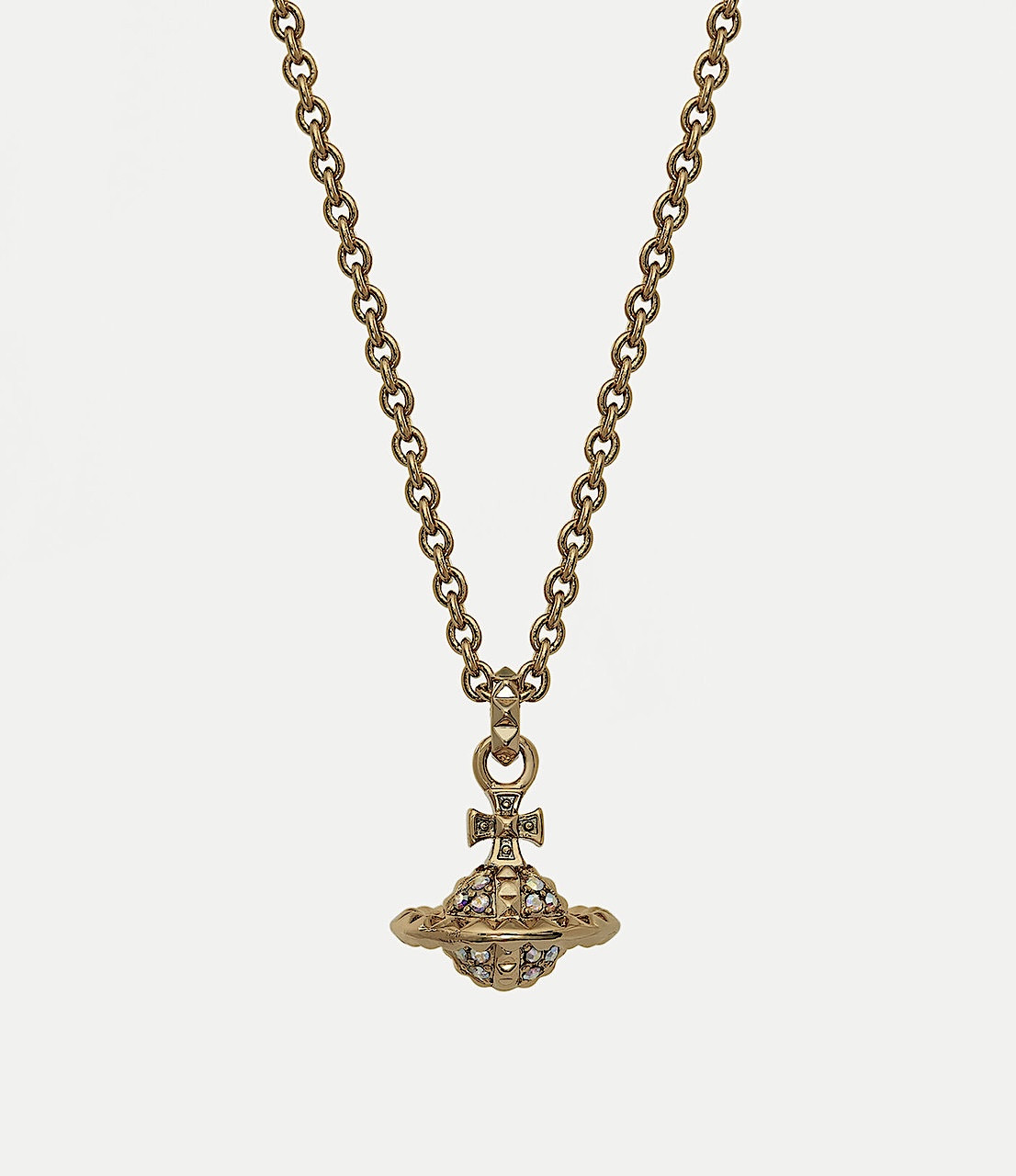 Vivienne Westwood Mayfair Small Orb Pendant Necklace gold