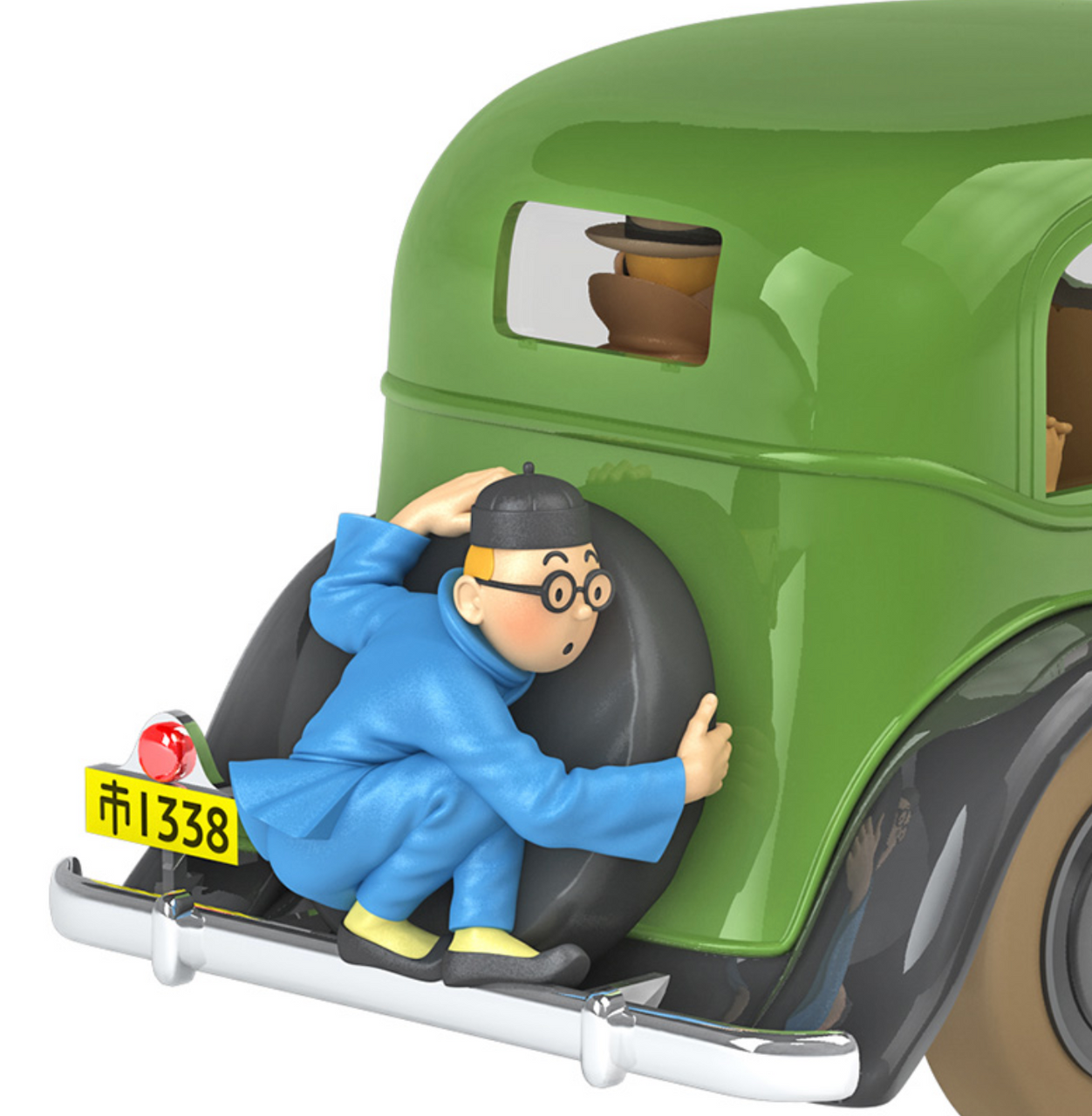Tintin - VOITURE LE CAMION ROUGE MIESSE De 1930, 1/43, Tintin Et Le Lotus Bleu 684356002
