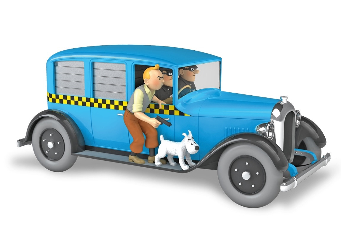 Moulinsart/Hachette - Tintin - 1 - Voiture 1/24 - Le Taxi Rouge N° 25 - Le crabe aux pinces d'or - online veiling