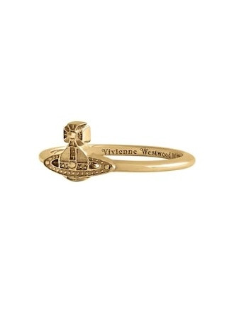 Vivienne Westwood Oslo Ring gold / Sterling Silver