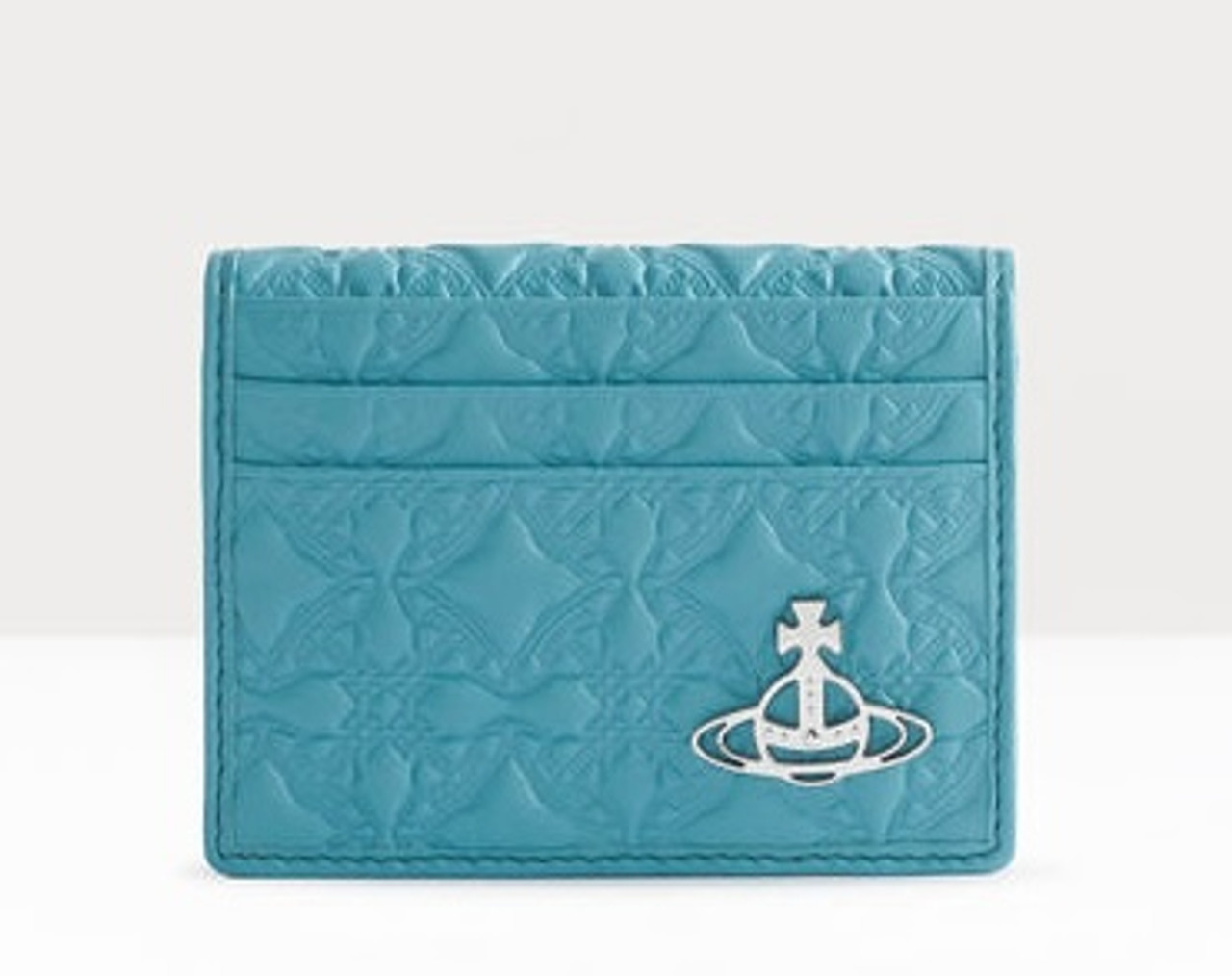 アクセサリーその他 VIVIENNE WESTWOOD Orb Plaque Card Holder Blue Vivienne Westwood Embossed Man Card Holder blue