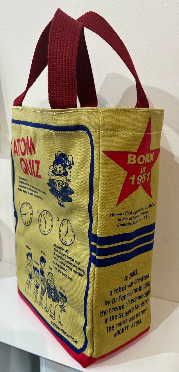 Astro Boy / Mighty Atom Mini Tote khaki - STUDIO BRILLANTINE