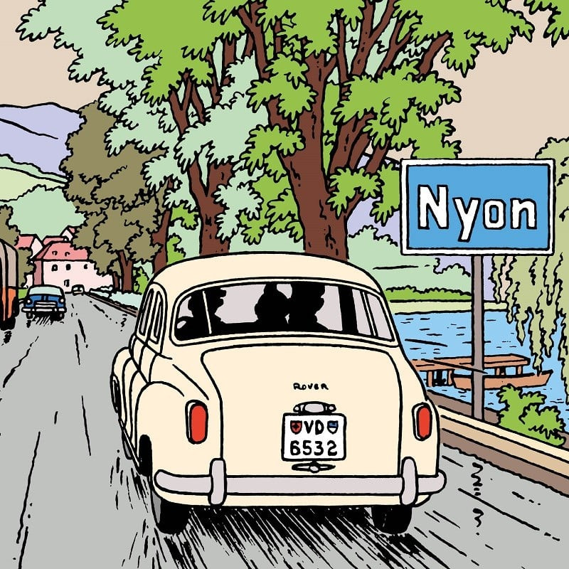 RARE HACHETTE VOITURE DE TINTIN 1/24 N° 62 LE TAXI POUR EASTDOWN ( L'ÎLE NOIRE ) | eBay