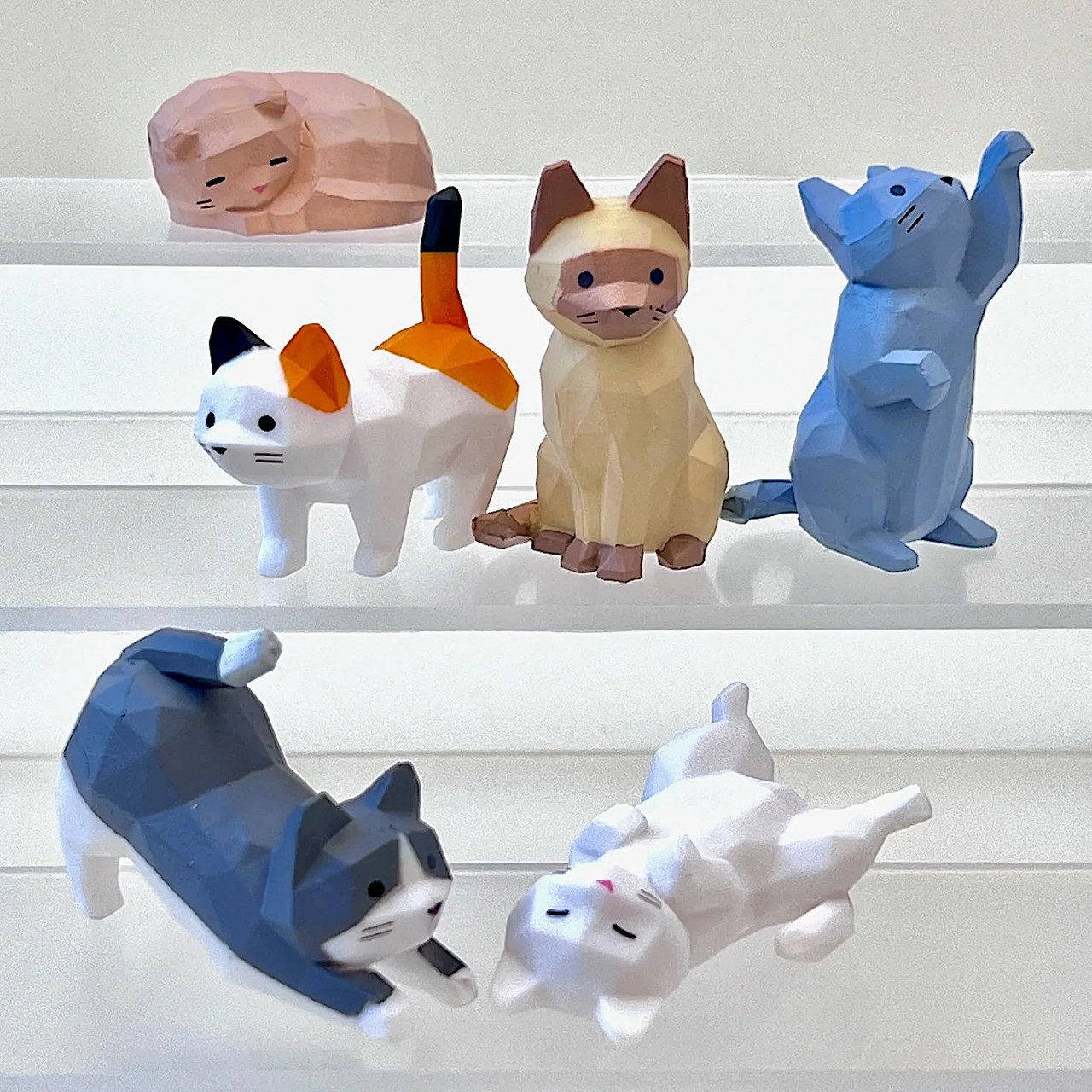 Carved Cats