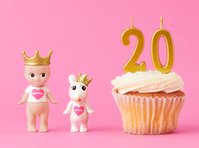 Sonny Angel 20th Anniversary Guide Book + Figures / Limited