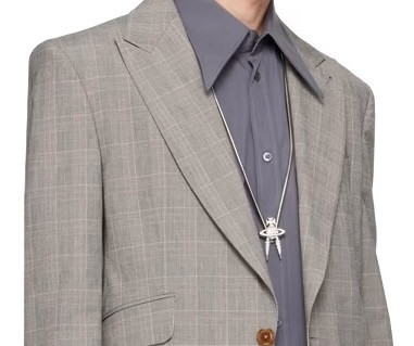 ヴィヴィアンウエストウッド　BOLO TIE 63010144-02P692-_PLATINUM-