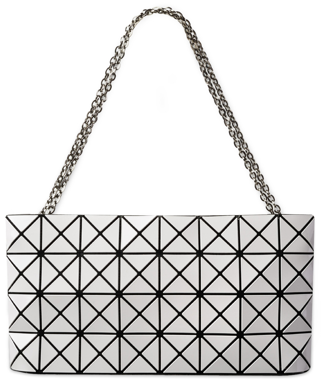 Issey Miyake Bao Bao Prism Clutch white - STUDIO BRILLANTINE 