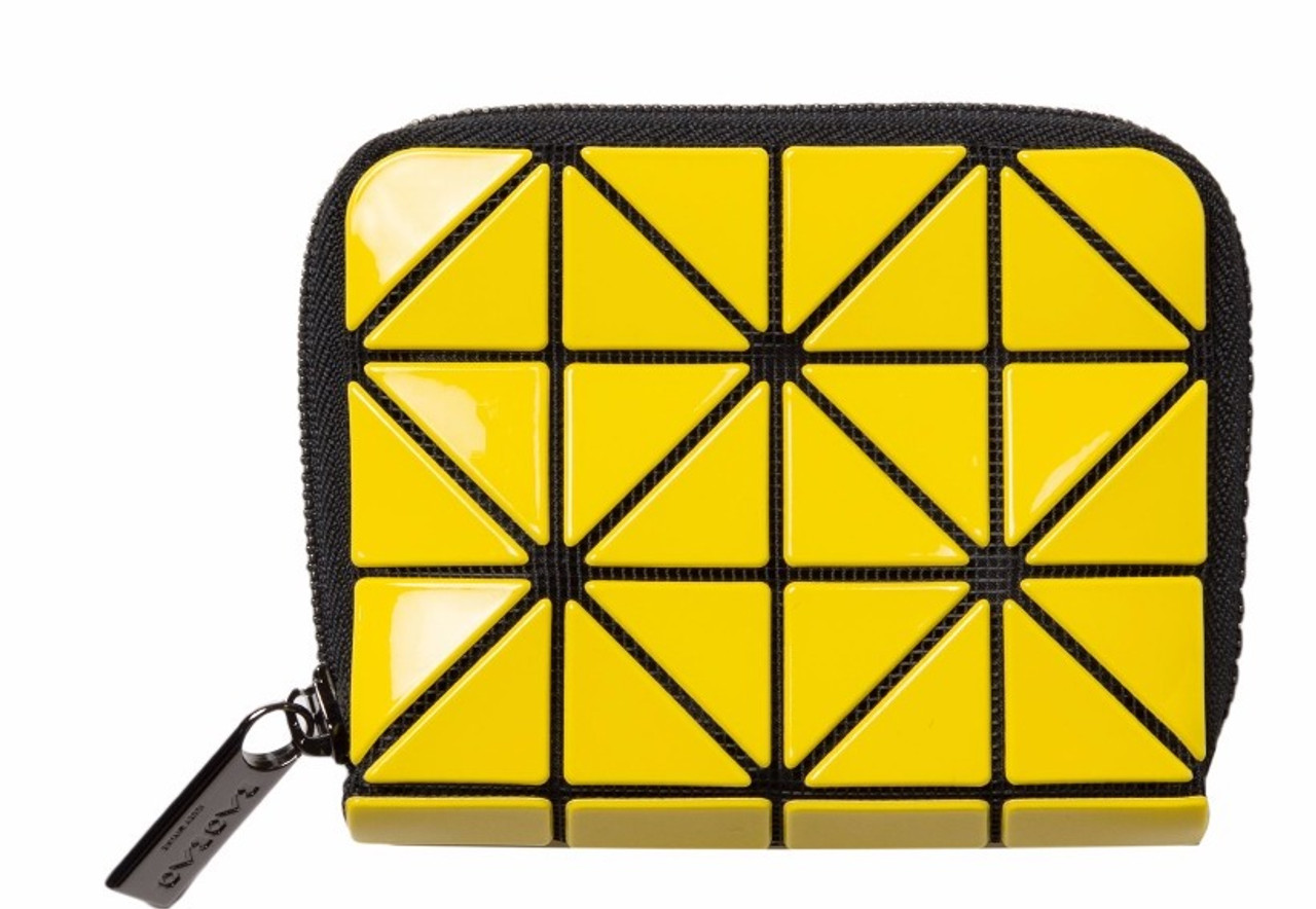 Issey Miyake Bao Bao Jam Wallet yellow   STUDIO BRILLANTINE