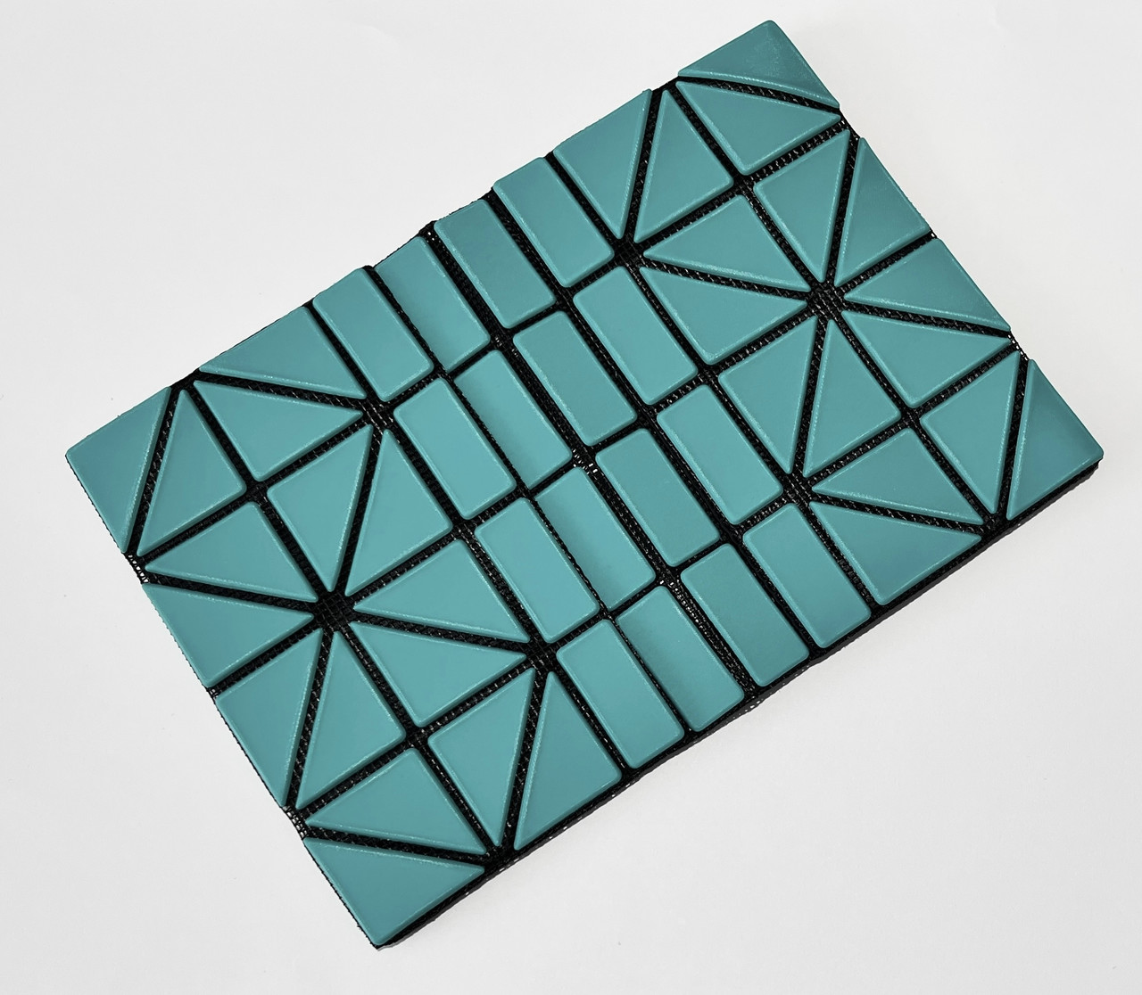 Issey Miyake Bao Bao Card Case Wallet teal