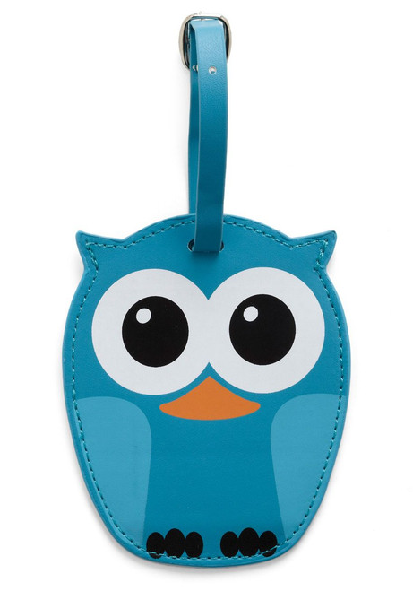 Owl Luggage Tag