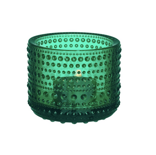 Kastehelmi Tealight emerald