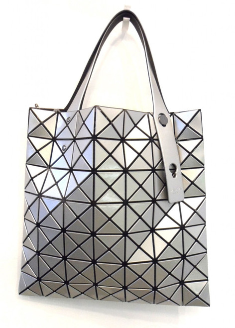 Issey Miyake Bao Bao Prism Tote Small AG007 silver